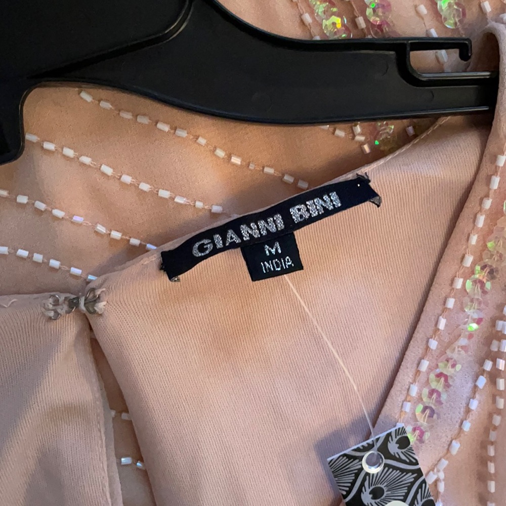 Gianni Bini Light Pink Sequin Dress - Picture 4 of 5